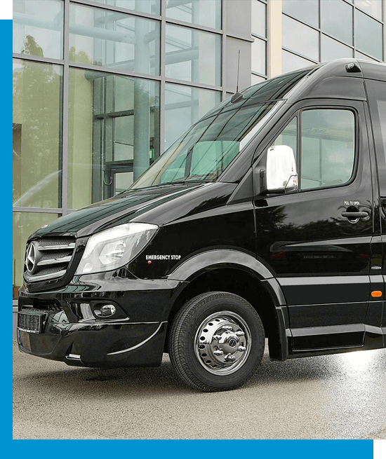 16 Seater with driver Hire Worcester